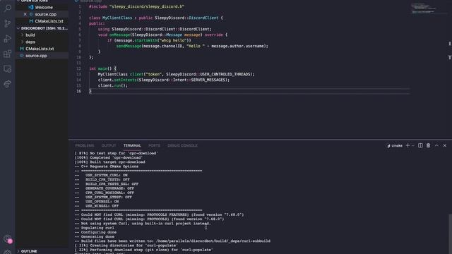 Making a discord bot in C++! Part 1: Getting Started смотреть онлайн