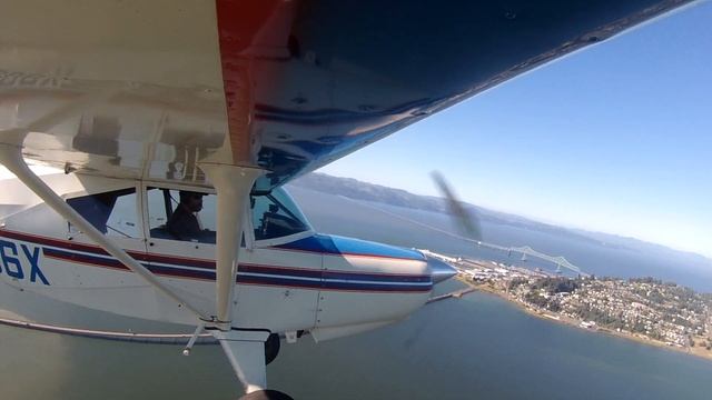 Flying the Maule M6 around Astoria смотреть онлайн