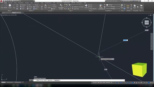 39 - Trabajar con precisión utilizando OSNAP en Autocad 2017 смотреть онлайн