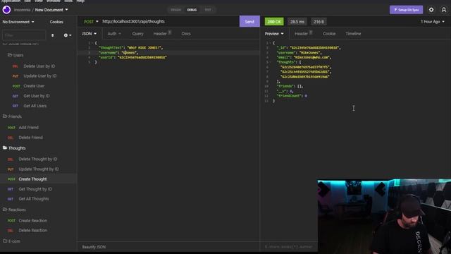 Social Media API - Insomnia-DEMO смотреть онлайн