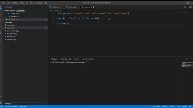 How do I count objects in a List : Python смотреть онлайн