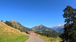 4К. Езда "в глуши" по узким извилистым альпийским дорогам в Швейцарских Альпах, сядьте поудобнее! :)
