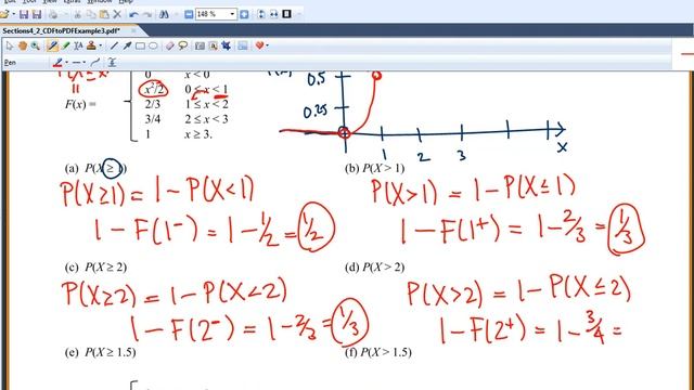 Section 4 2: CDF to Probability Values смотреть онлайн