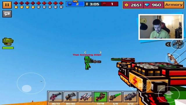 SUPER OVERPOWERED FIDGET SPINNER THROWER LVL 2 | Pixel Gun 3D смотреть онлайн