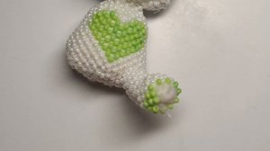 Ножки. Плюшик из бисера. Амигуруми. Мастер класс .
