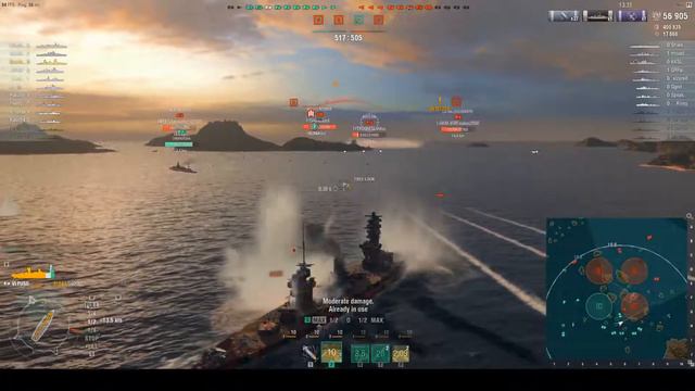 SOOO MAAANYYY GUUUNS - Fuso on Warships Wednesday смотреть онлайн