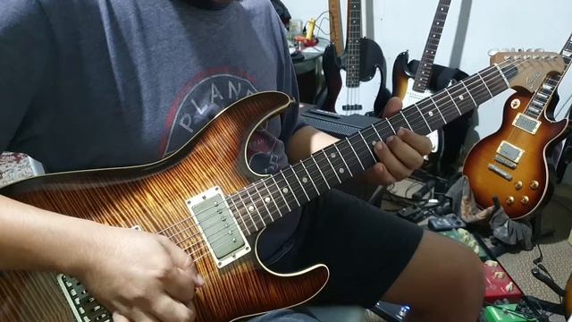 Headrush Gigboard - Some noodling on a backing track смотреть онлайн