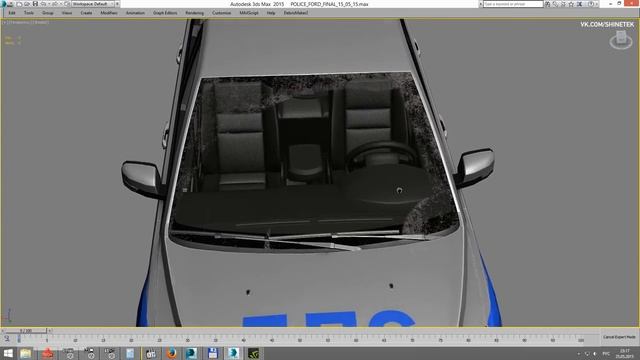ford focus 2 седан полицейский автомобиль 3d модель смотреть онлайн