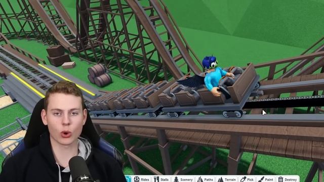 Theme Park Tycoon 2 UPDATE! New Spinning Coaster, Firetruck and MORE смотреть онлайн