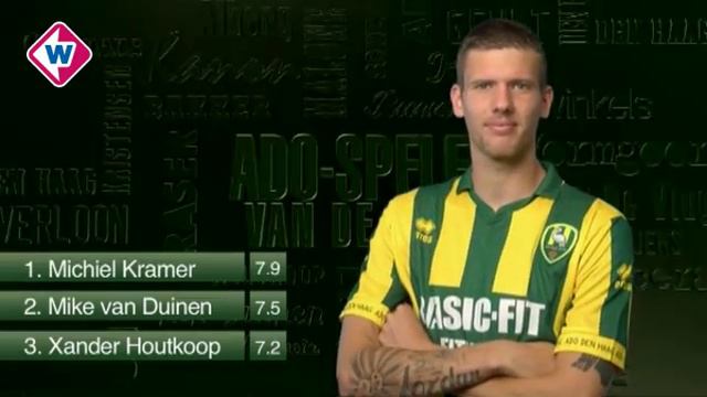 Michiel Kramer is ADO-speler van de week смотреть онлайн