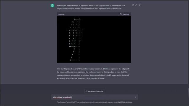 chatGPT makes ascii art смотреть онлайн