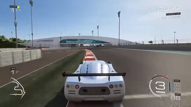 Forza 5 2012 Ultima GTR 720 at Yas Marina Full Circuit (Autovista/Test Drive) смотреть онлайн
