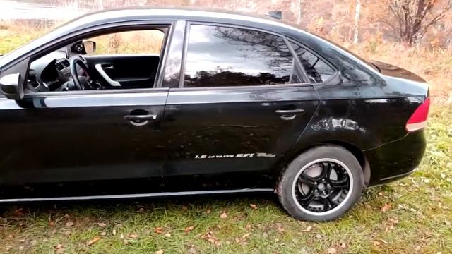 Polo Sedan. Автозвук. Pride MT15. Pride Ruby8