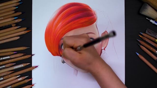 Drawing The Little Mermaid - Ariel [Drawing Hands] смотреть онлайн