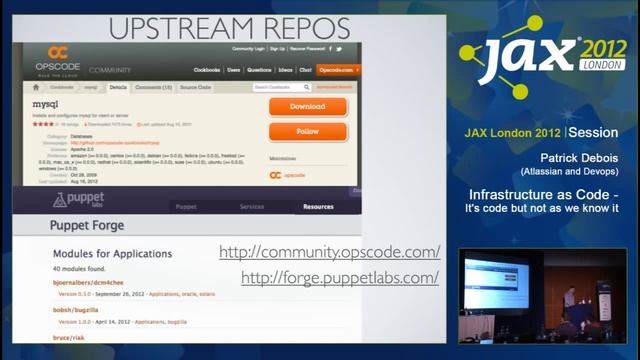 JAX London 2012: Infrastructure as code - it's code but not as we know it смотреть онлайн