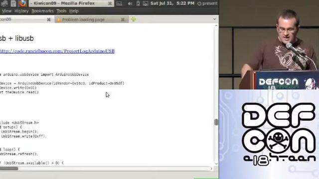 DEF CON 18 - Leigh Honeywell & follower - Physical Computing, Virtual Security смотреть онлайн