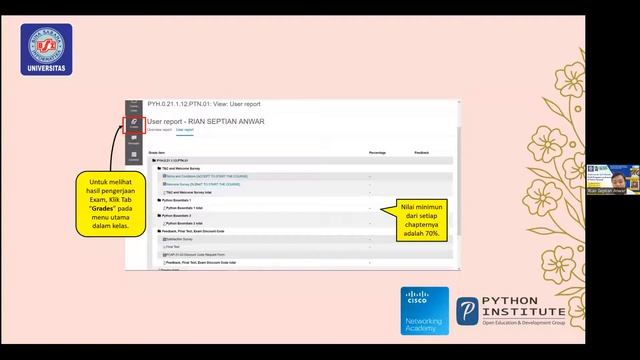 Workshop dan Uji Profisiensi PCAP - Programming Essentials in Python Netacad | 2022 смотреть онлайн