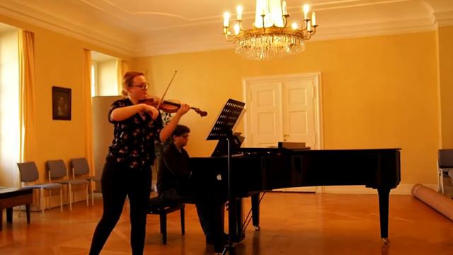 César Franck - Sonata in A major for Violin and Piano ( 4th movement) смотреть онлайн