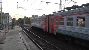 Электропоезд ЭР2Т-7175 платформа Дмитровская