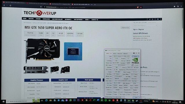 Unboxing Test 3DMark Fire Strike Benchmark MSI GeForce® GTX 1650 SUPER AERO ITX OC 4GB GDDR6 18Sep2 смотреть онлайн