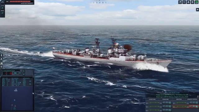 Kotlin Last of the classic Destroyers - Epic Mod for Cold Waters смотреть онлайн