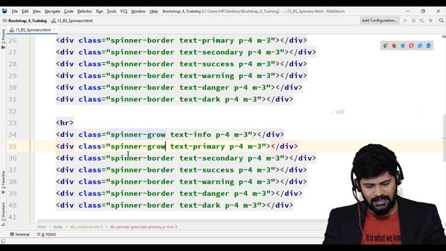 14 Spinners in Bootstrap | Bootstrap Tutorial for Beginners | Ui Brains | NAVEEN SAGGAM смотреть онлайн
