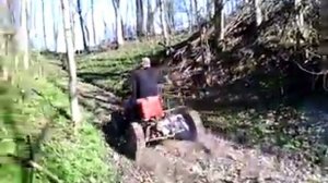 Самодельный квадроцикл из муравья испытание