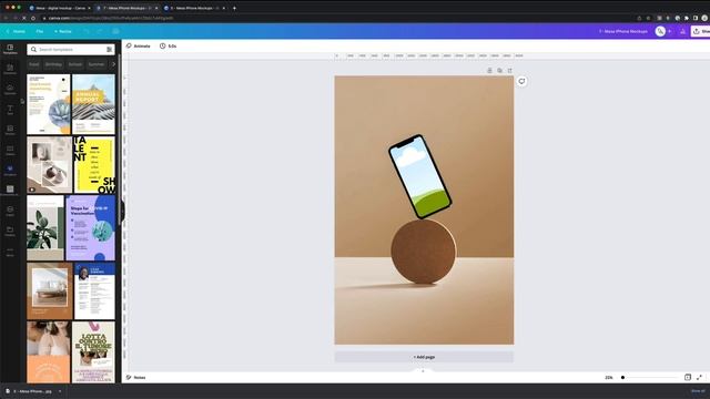 Tutorial on Canva iPhone mockups смотреть онлайн