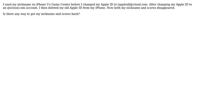 Apple: iPhone game center nickname смотреть онлайн