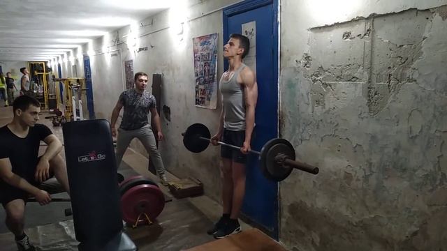 Никита Гудзык подъем на бицепс 55 кг Собственный вес не более 67 кг (07.04.2018) смотреть онлайн