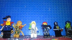 Обзор на мои минифигурки мортал комбат из лего!