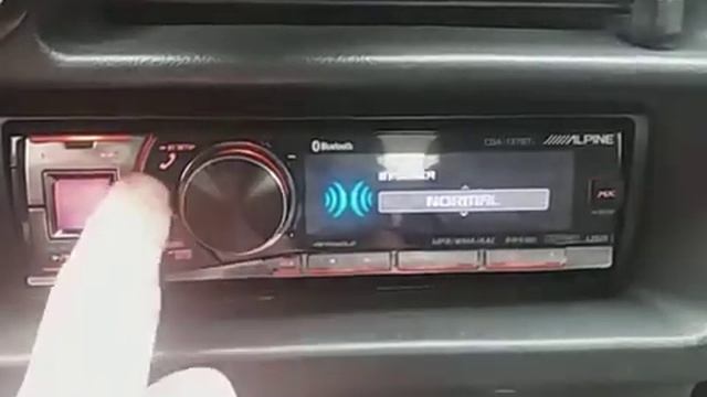 Настройка Alpine Cda 137 Bti