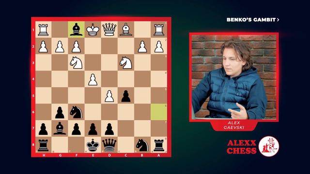 Chess Openings. Benko’s Gambit. Chess With ALEXX CHESS GAEVSKI