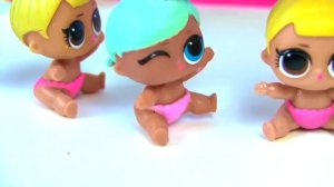 КУКЛЫ ЛОЛ СЮРПРИЗ МУЛЬТИК! Сладкие Пончики для новеньких учениц LOL Surprise Dolls & Shopkins