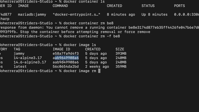 Docker - Tarea: Borrar todas las imágenes de Postgres смотреть онлайн