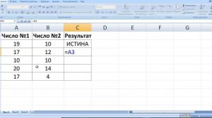 Как поставить в экселе больше или равно, меньше или равно, не равно нулю