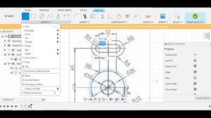 Autodesk Fusion 360! Делаем Sketch по картинке, перед этим масштабируем чертеж.