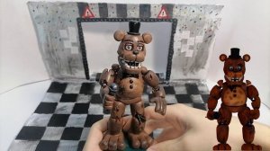 Диорама ► FNAF 2 - история АНИМАТРОНИКОВ