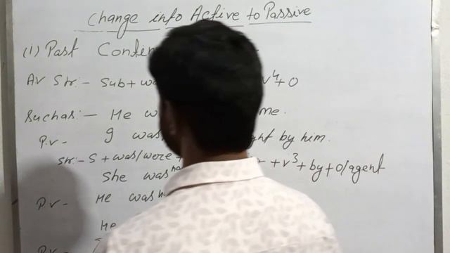 change into active to passive past continuous tense part-2 смотреть онлайн