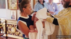 Крещение ребенка....