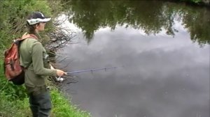 Проводка колеблющейся блесны