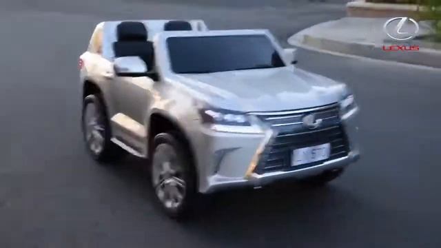 Детский электромобиль LEXUS LX570 - Магазин детских электромобилей CARS12VOLT смотреть онлайн