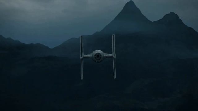 A TIE fighter will fly to something like a base : Blender Star Wars Animation смотреть онлайн