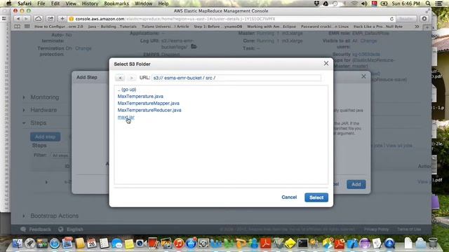 Cloud Computing Series: Lecture 2 - How to run a Hadoop Application on AWS EMR - Part 2 смотреть онлайн