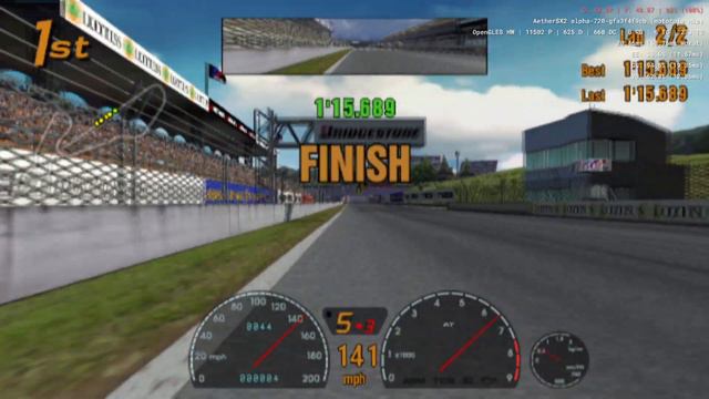 Gran Turismo 3: A-Spec on AetherSX2 Android PS2 Emulator (Snapdragon 870) смотреть онлайн