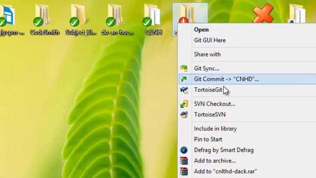 Switch Branch in TortoiseGit смотреть онлайн