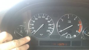 Сброс межсервисного интервала BMW X5 E53