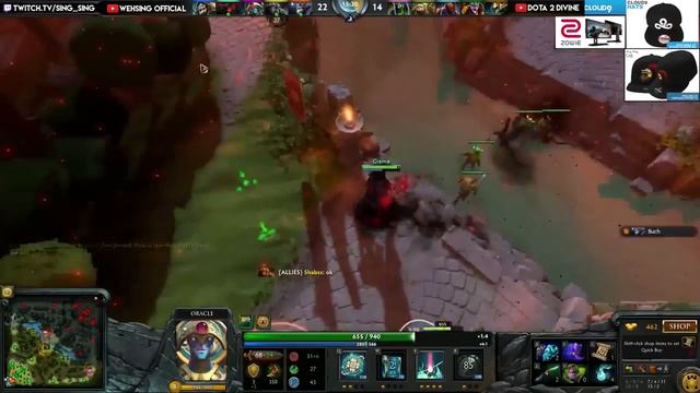 IMBA Hero Dota 2 Singsing Fun Game with Oracle смотреть онлайн