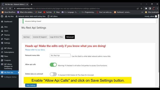 How to Create an API Key for WP Ultimo Rest API. смотреть онлайн