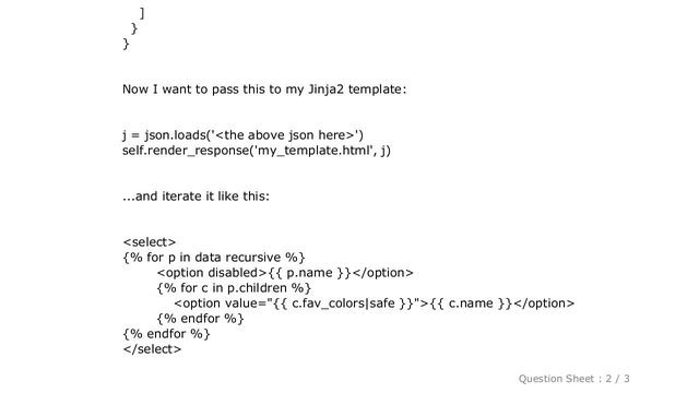 Django : Converting dict object to string in Django/Jinja2 template смотреть онлайн